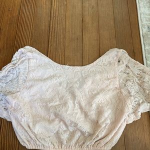 Cropped blouse!